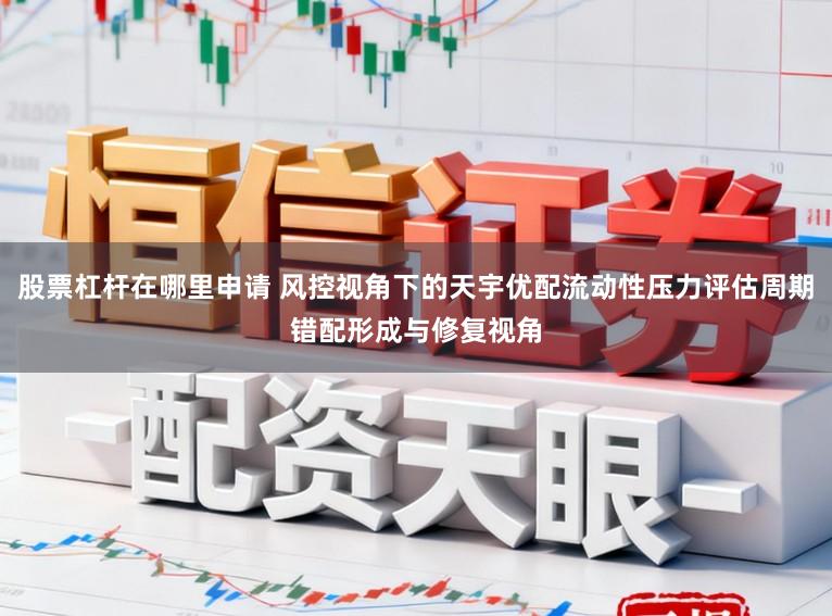 股票杠杆在哪里申请 风控视角下的天宇优配流动性压力评估周期错配形成与修复视角