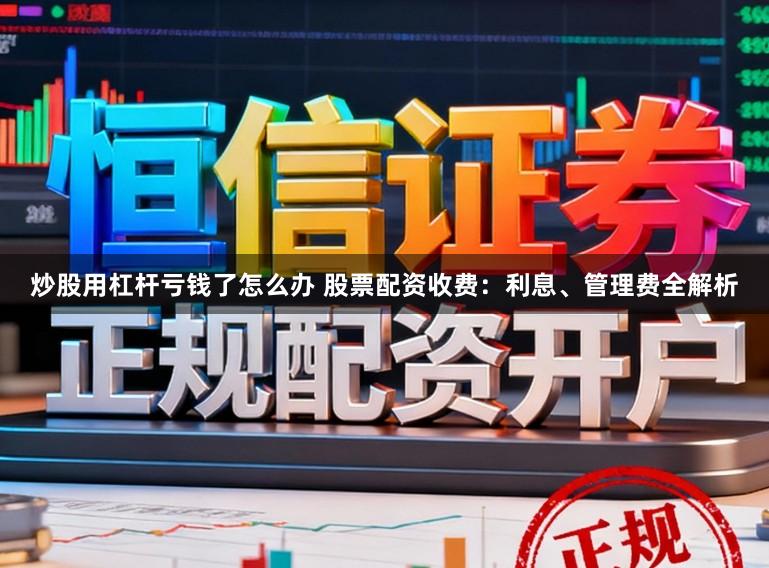 炒股用杠杆亏钱了怎么办 股票配资收费：利息、管理费全解析