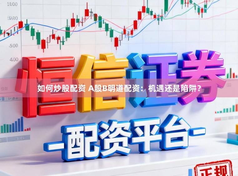如何炒股配资 A股B明道配资：机遇还是陷阱？