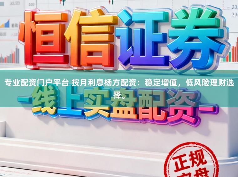 专业配资门户平台 按月利息杨方配资：稳定增值，低风险理财选择。